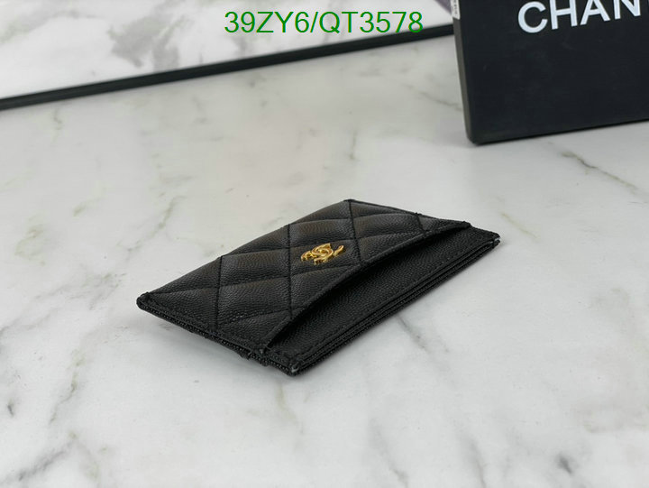 Chanel Bag-(4A)-Wallet- Code: QT3578 $: 39USD