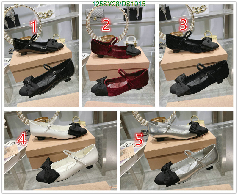 Women Shoes-Miu Miu Code: DS1015 $: 125USD