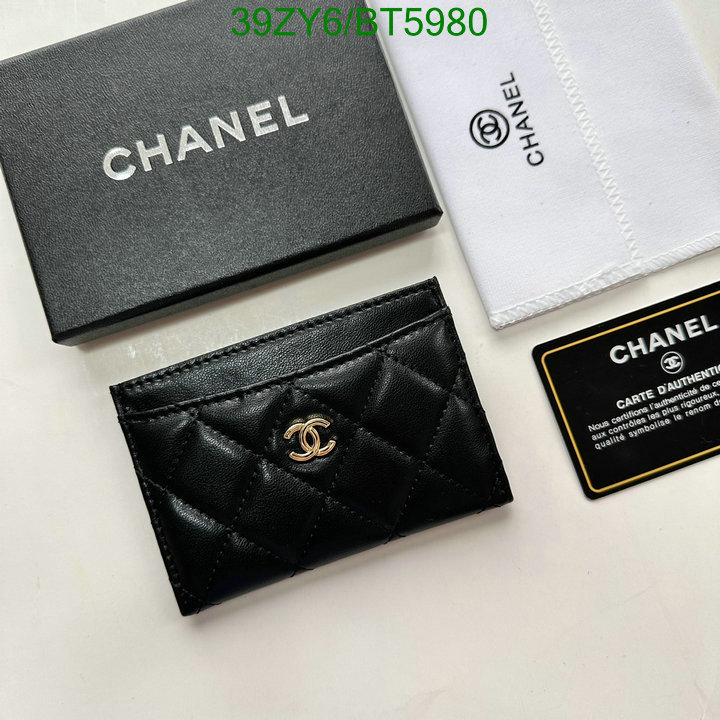 Chanel Bag-(4A)-Wallet- Code: BT5980 $: 39USD