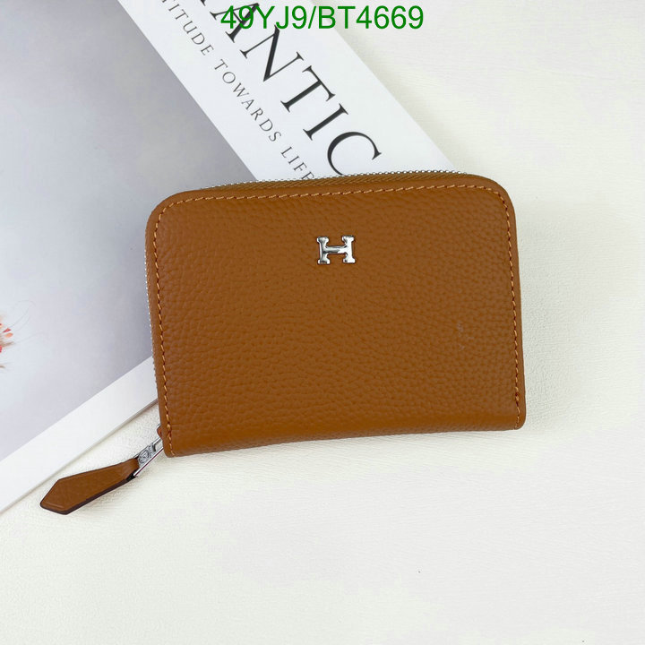 Hermes Bag-(4A)-Wallet- Code: BT4669 $: 49USD