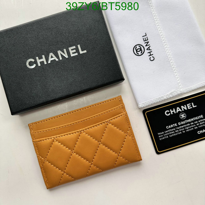 Chanel Bag-(4A)-Wallet- Code: BT5980 $: 39USD