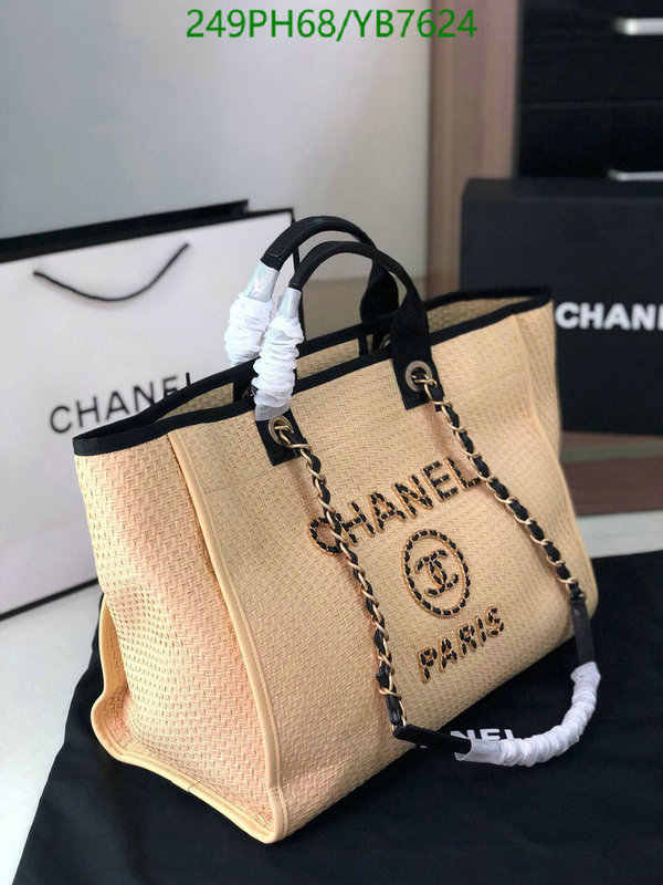 Chanel Bag-(Mirror)-Deauville Tote- Code: YB7624 $: 249USD