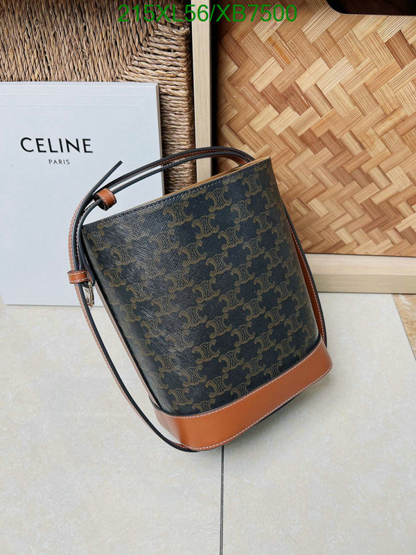 Celine Bag-(Mirror)-Bucket bag- Code: XB7500 $: 215USD