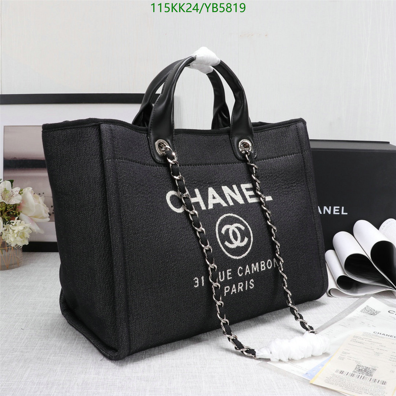 Chanel Bag-(4A)-Deauville Tote- Code: YB5819 $: 115USD