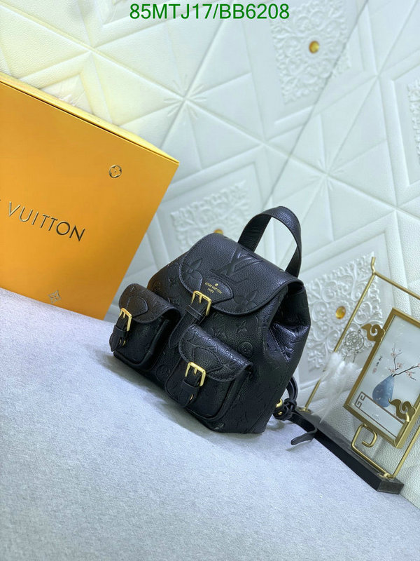 LV Bag-(4A)-Backpack- Code: BB6208 $: 85USD