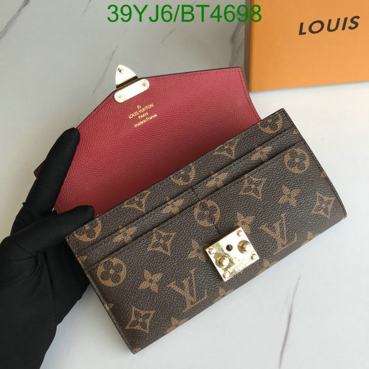 LV Bag-(4A)-Wallet- Code: BT4698 $: 39USD