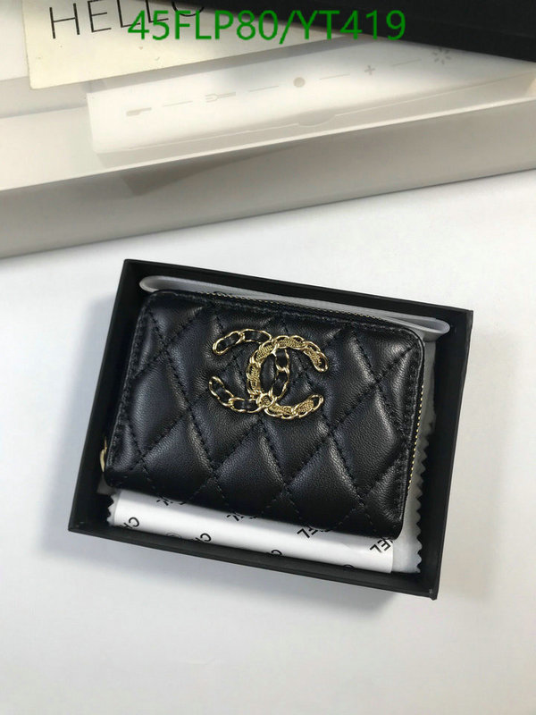 Chanel Bag-(4A)-Wallet- Code: YT419 $: 45USD