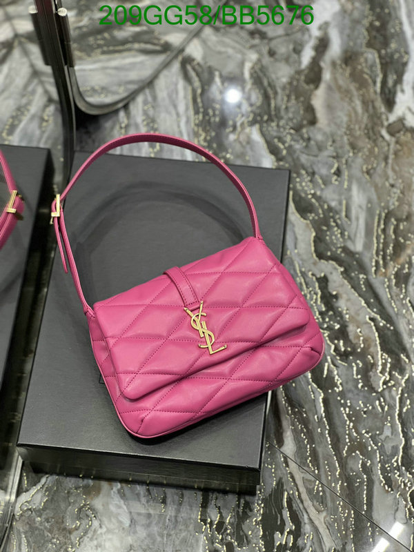 YSL Bag-(Mirror)-Handbag- Code: BB5676 $: 209USD