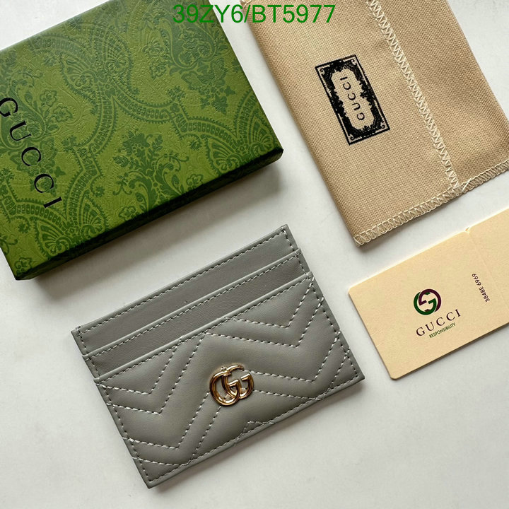 Gucci Bag-(4A)-Wallet- Code: BT5977 $: 39USD