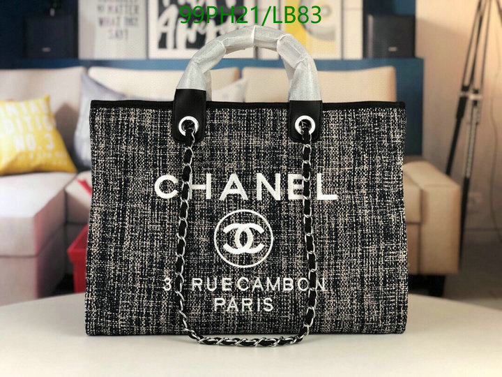 Chanel Bag-(4A)-Deauville Tote- Code: LB83 $: 99USD