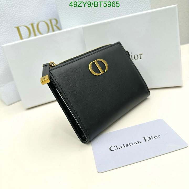 Dior Bag-(4A)-Wallet- Code: BT5965 $: 49USD