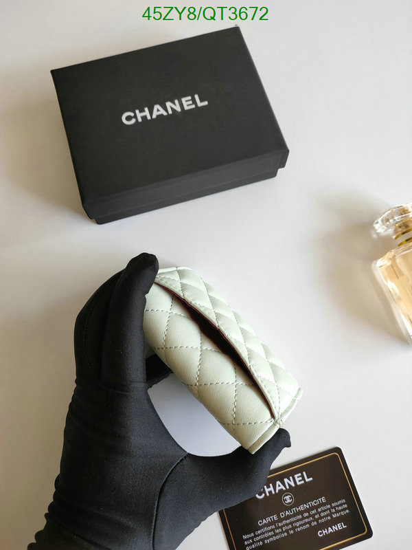 Chanel Bag-(4A)-Wallet- Code: QT3672 $: 45USD