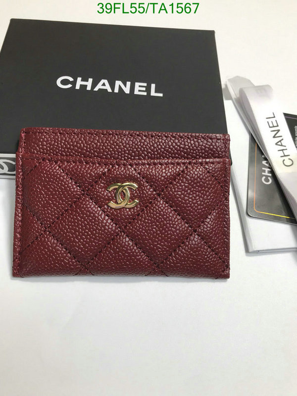 Chanel Bag-(4A)-Wallet- Code: TA1567 $: 39USD