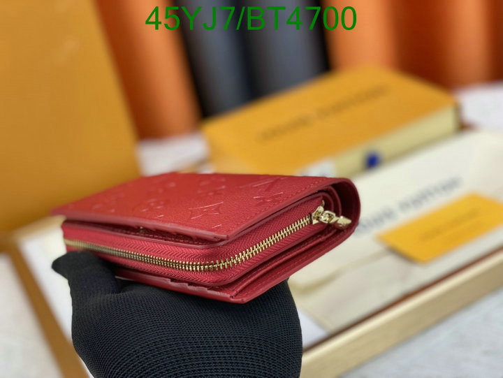 LV Bag-(4A)-Wallet- Code: BT4700 $: 45USD