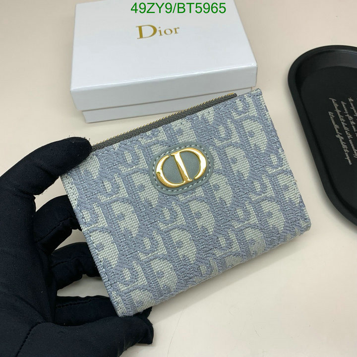 Dior Bag-(4A)-Wallet- Code: BT5965 $: 49USD