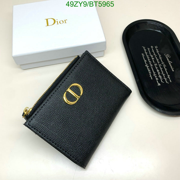 Dior Bag-(4A)-Wallet- Code: BT5965 $: 49USD