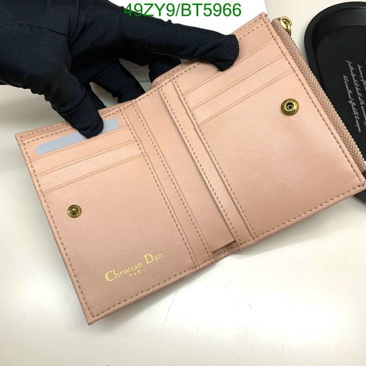 Dior Bag-(4A)-Wallet- Code: BT5966 $: 49USD