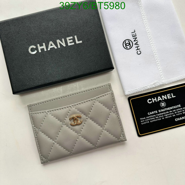 Chanel Bag-(4A)-Wallet- Code: BT5980 $: 39USD