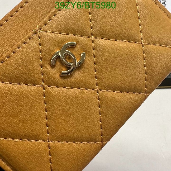 Chanel Bag-(4A)-Wallet- Code: BT5980 $: 39USD