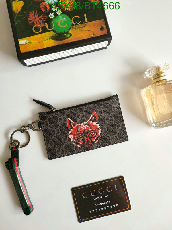 Gucci Bag-(4A)-Wallet- Code: BT4666 $: 45USD