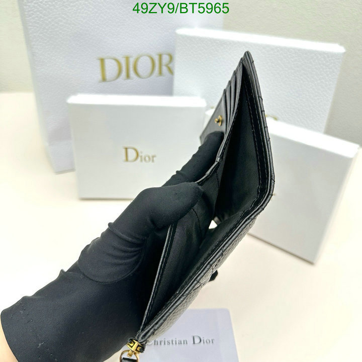 Dior Bag-(4A)-Wallet- Code: BT5965 $: 49USD