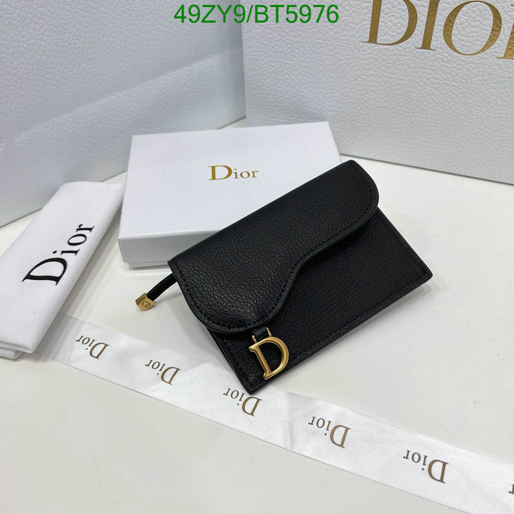 Dior Bag-(4A)-Wallet- Code: BT5976 $: 49USD