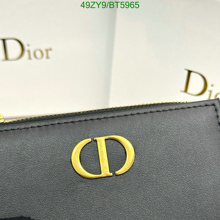 Dior Bag-(4A)-Wallet- Code: BT5965 $: 49USD