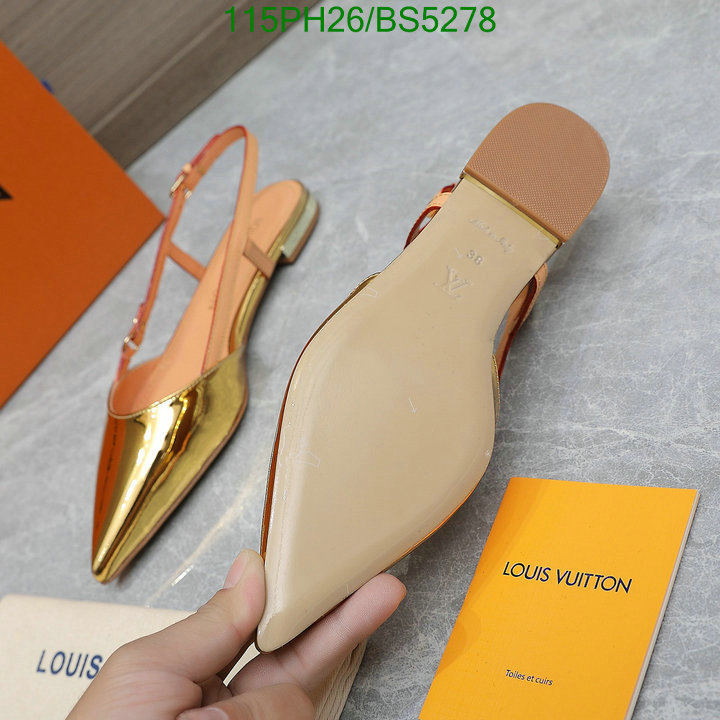 Women Shoes-LV Code: BS5278 $: 115USD