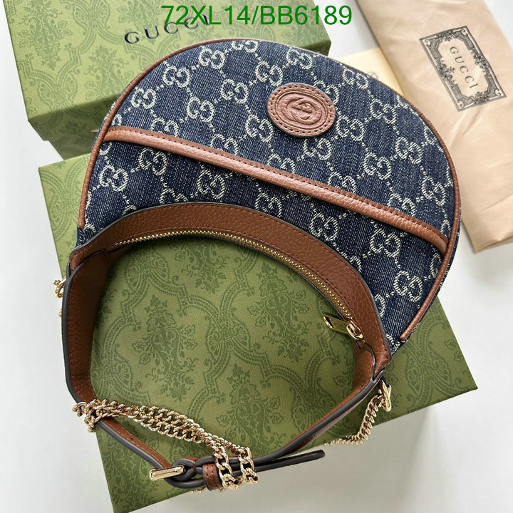 Gucci Bag-(4A)-Crossbody- Code: BB6189 $: 72USD