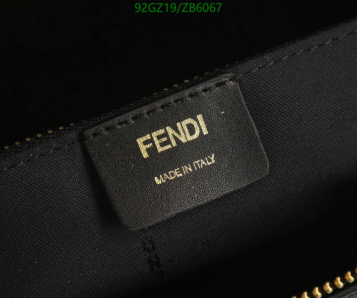 Fendi Bag-(4A)-Boston- Code: ZB6067 $: 92USD