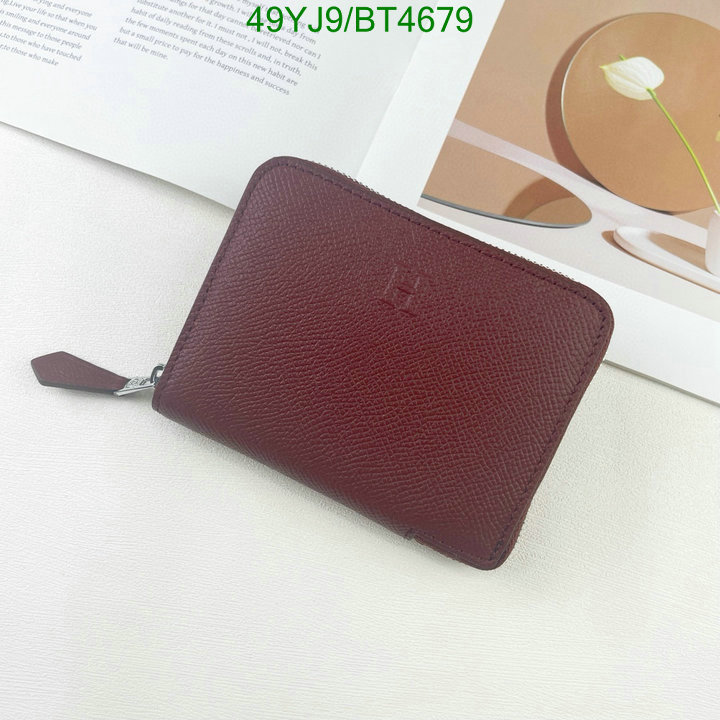 Hermes Bag-(4A)-Wallet- Code: BT4679 $: 49USD