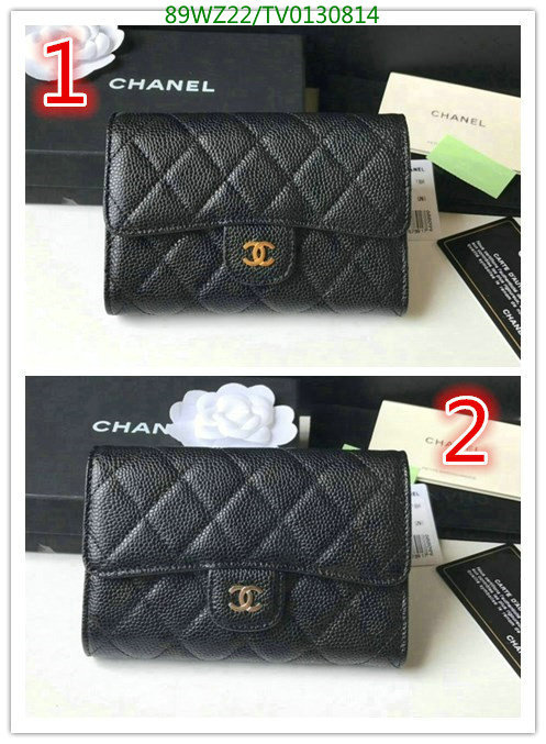 Chanel Bag-(4A)-Wallet- Code: TV0130814 $: 89USD