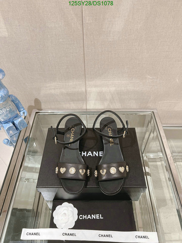 Women Shoes-Chanel Code: DS1078 $: 125USD