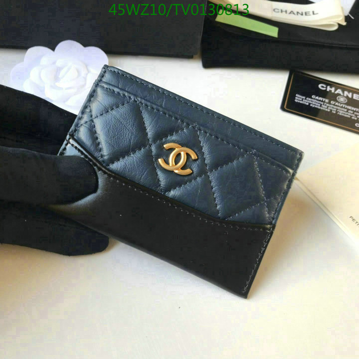 Chanel Bag-(4A)-Wallet- Code: TV0130813 $: 45USD