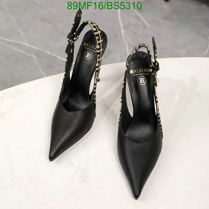 Women Shoes-Balmain Code: BS5310 $: 89USD