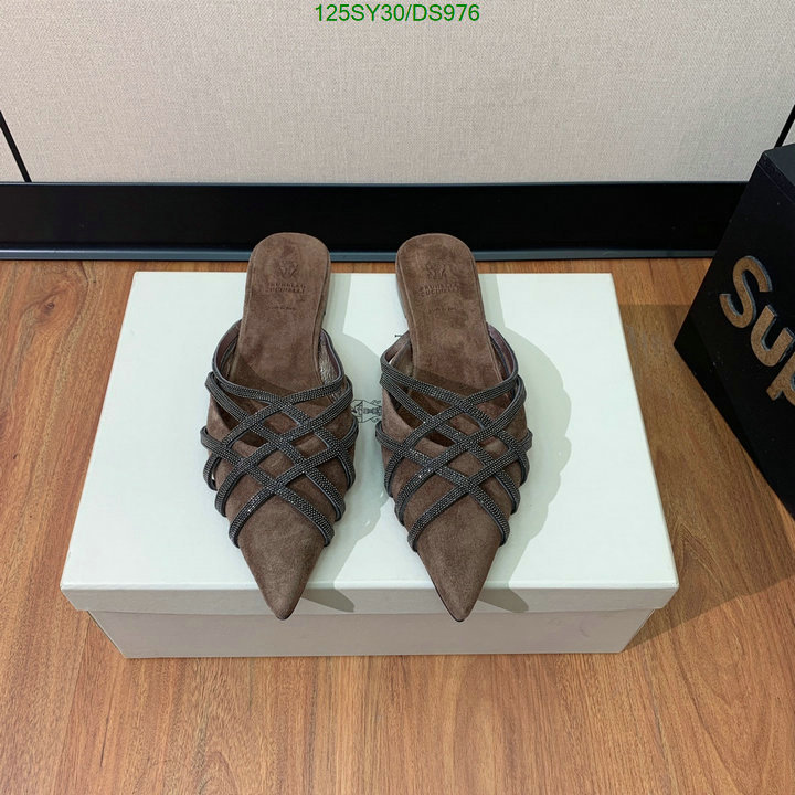 Women Shoes-Brunello Cucinelli Code: DS976 $: 125USD