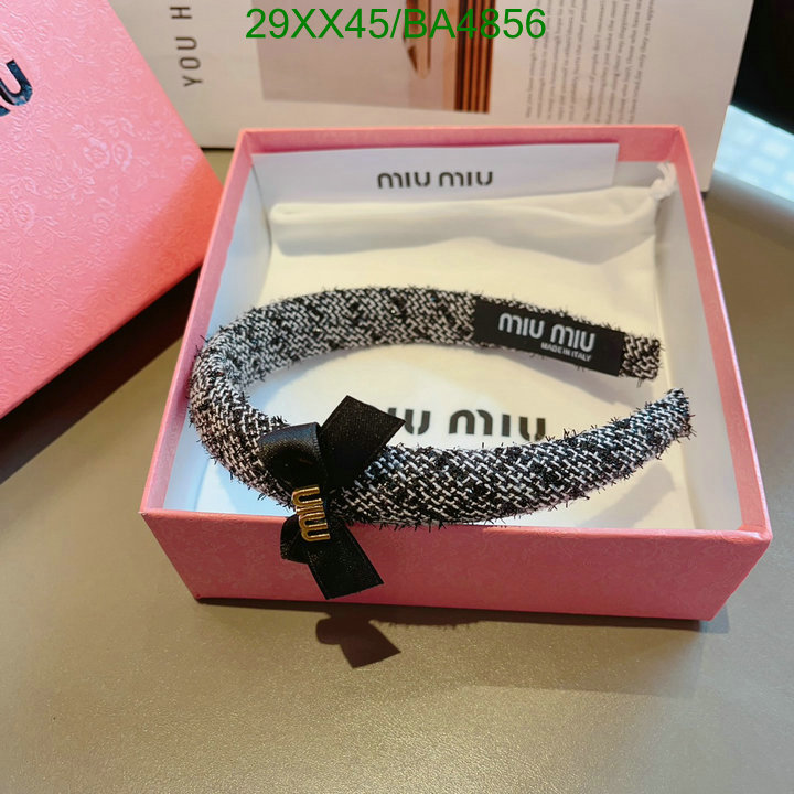 Headband-MIU MIU Code: BA4856 $: 29USD