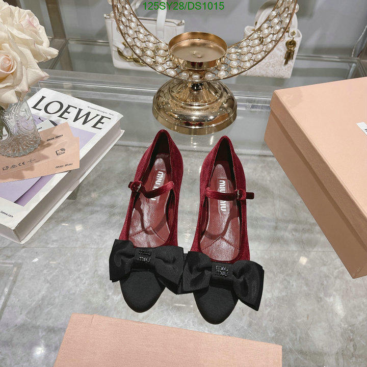 Women Shoes-Miu Miu Code: DS1015 $: 125USD