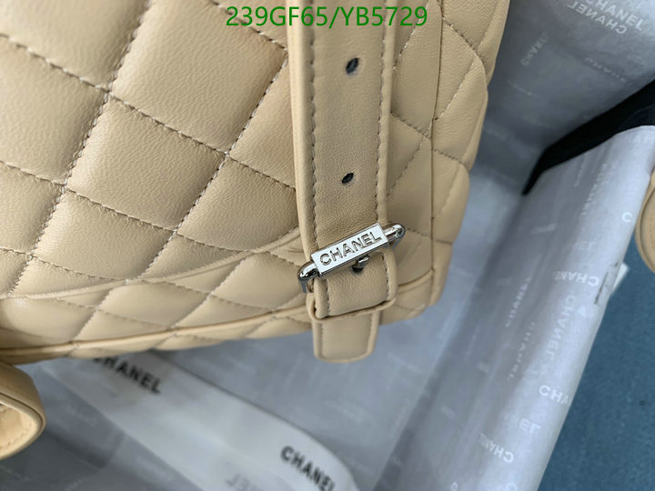 Chanel Bag-(Mirror)-Backpack- Code: YB5729 $: 239USD