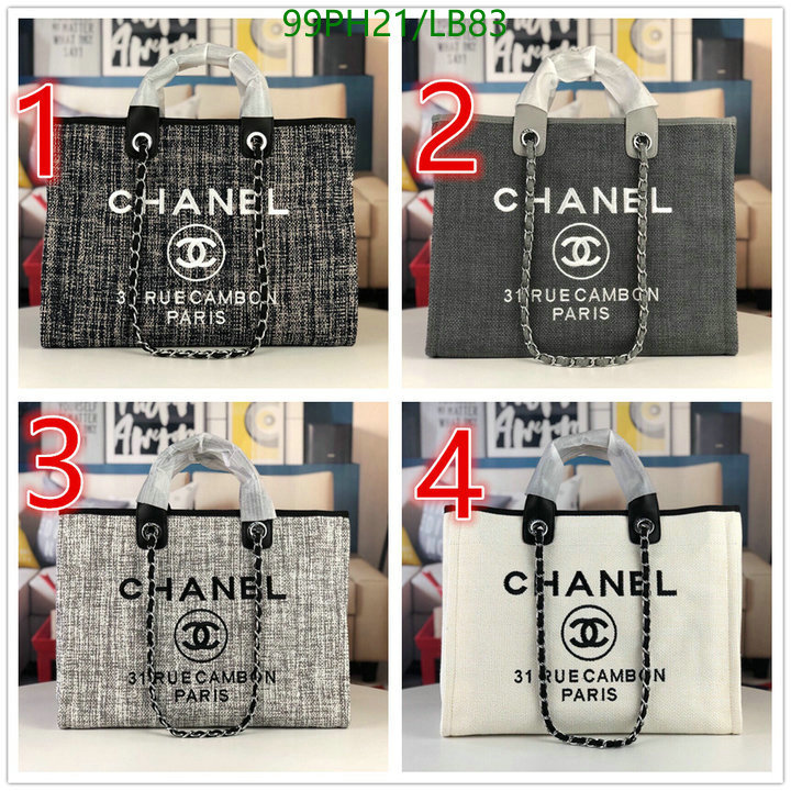 Chanel Bag-(4A)-Deauville Tote- Code: LB83 $: 99USD