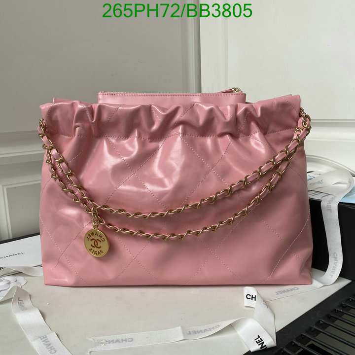 Chanel Bag-(Mirror)-Handbag- Code: BB3805 $: 265USD