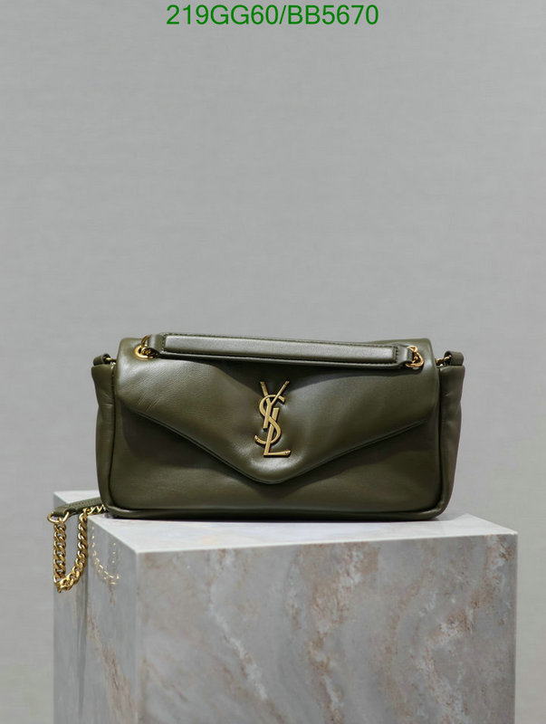 YSL Bag-(Mirror)-Crossbody- Code: BB5670 $: 219USD