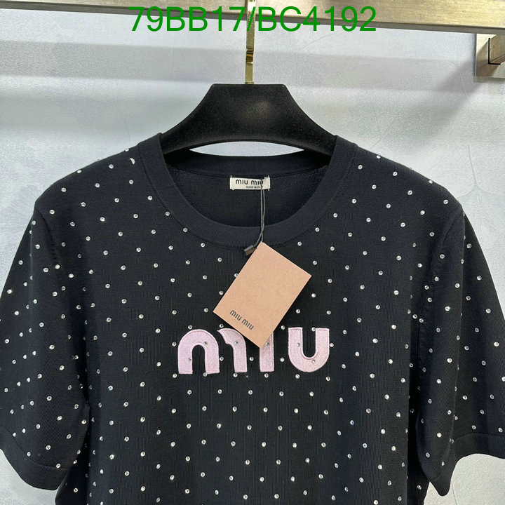 Clothing-MIUMIU Code: BC4192 $: 79USD