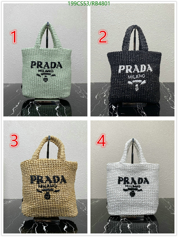 Prada Bag-(Mirror)-Handbag- Code: RB4801 $: 199USD