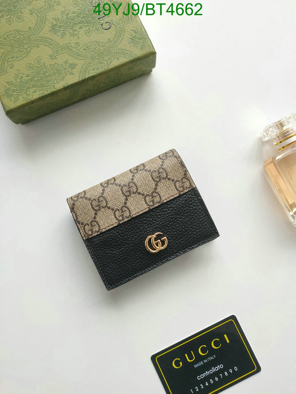 Gucci Bag-(4A)-Wallet- Code: BT4662 $: 49USD