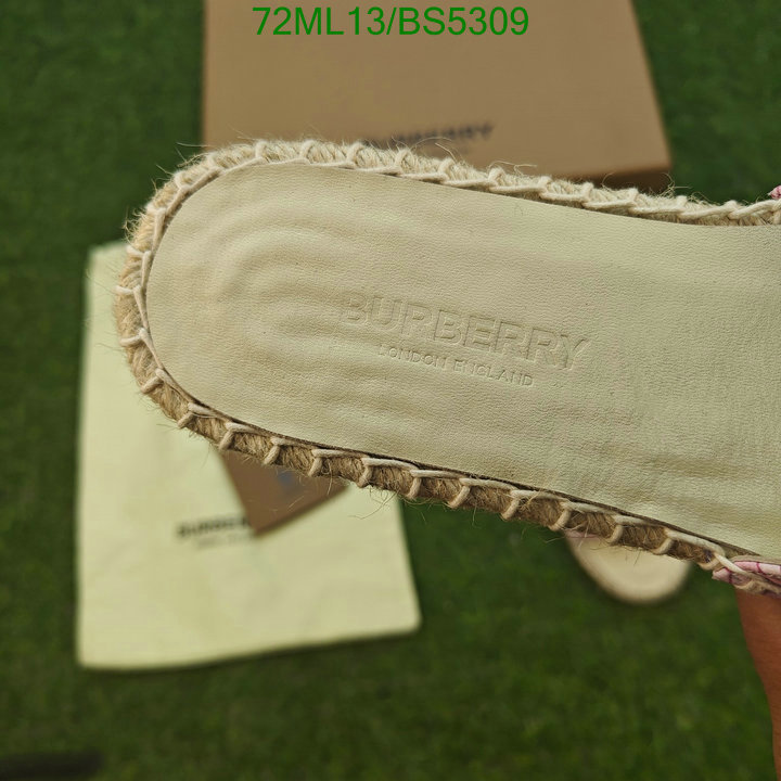 Women Shoes-Burberry Code: BS5309 $: 72USD