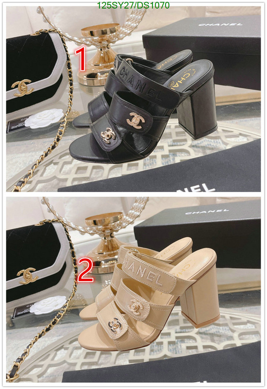 Women Shoes-Chanel Code: DS1070 $: 125USD