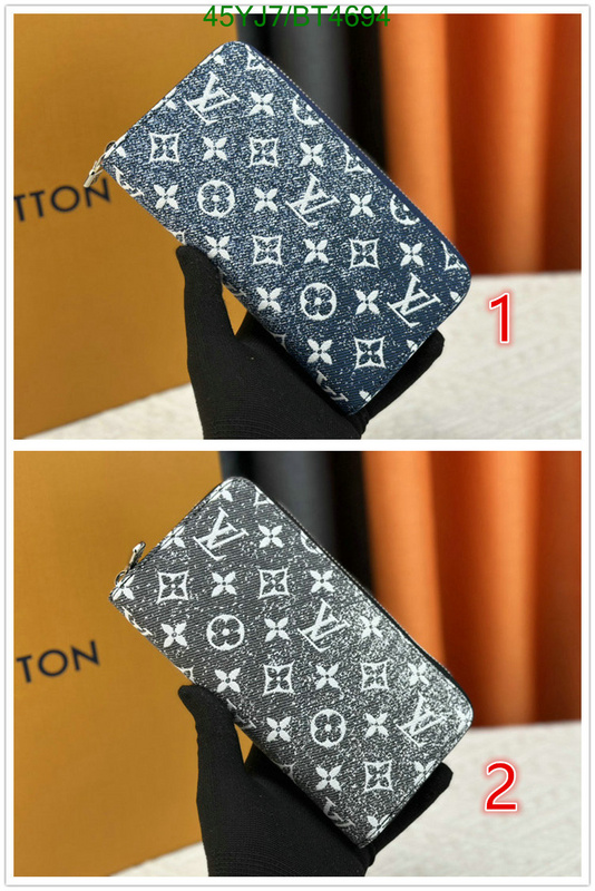 LV Bag-(4A)-Wallet- Code: BT4694 $: 45USD