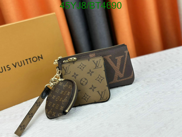 LV Bag-(4A)-Wallet- Code: BT4690 $: 45USD