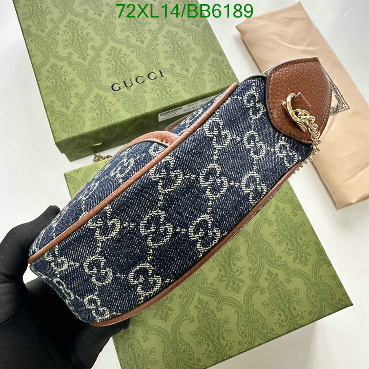 Gucci Bag-(4A)-Crossbody- Code: BB6189 $: 72USD